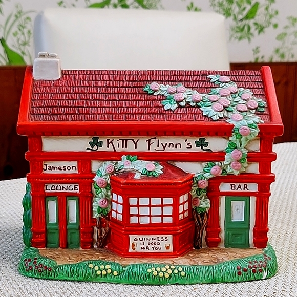 Geo. Z. Lefton Kitty Flynn's House Music Box - Picture 1 of 6